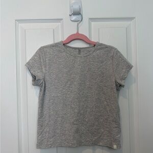 Athleta Girl Heather Gray Tee